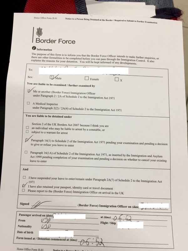 Is81 Update on travel experience – Tales From the Registry